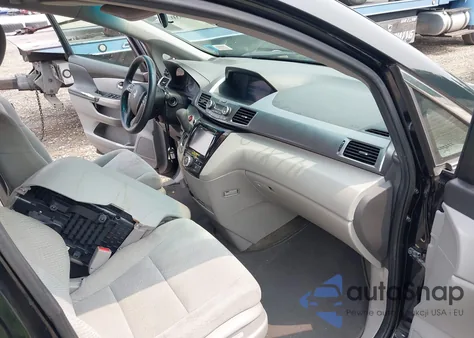 2014 Honda Odyssey Ex z USA, uszkodzony, nr VIN 5FNRL5H42EB134388